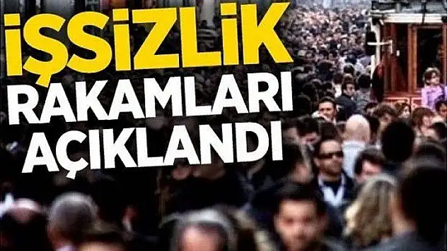 Ülkemizde işsizlik oranı yüzde 13,2 seviyesinde gerçekleşti.