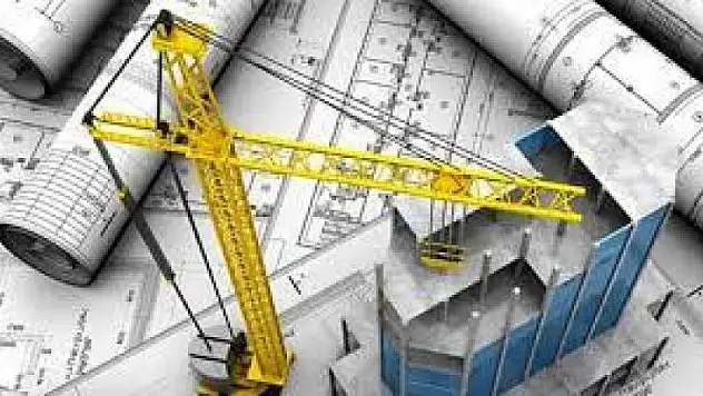 Ülkemizde yapı ruhsatı verilen yapıların yüzölçümü yüzde 21,8 azaldı.