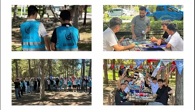 Ülkü Ocakları Malatya'da Yaz Kampını Tamamladı