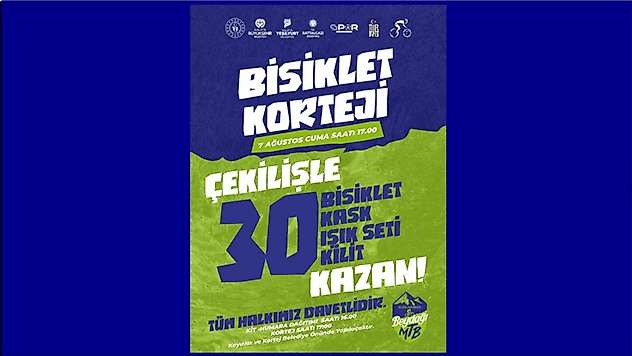 Uluslararası Beydağı Dağ Bisikleti Yarışı Kortej Sürüşü Başlıyor