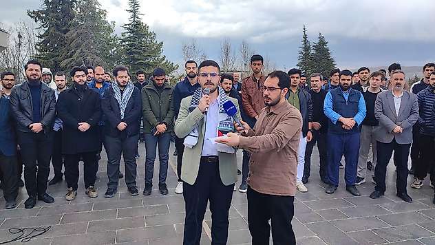 Üniversite öğrencilerinden Mescid-i Aksa için küresel çağrı