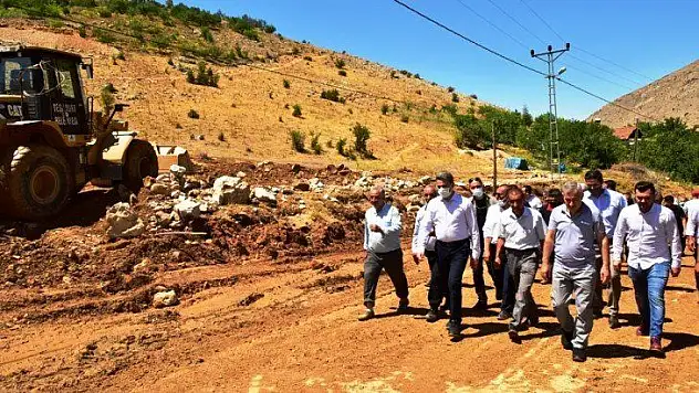 Vali Baruş, Kozluk Mahallesinde İncelemelerde Bulundu