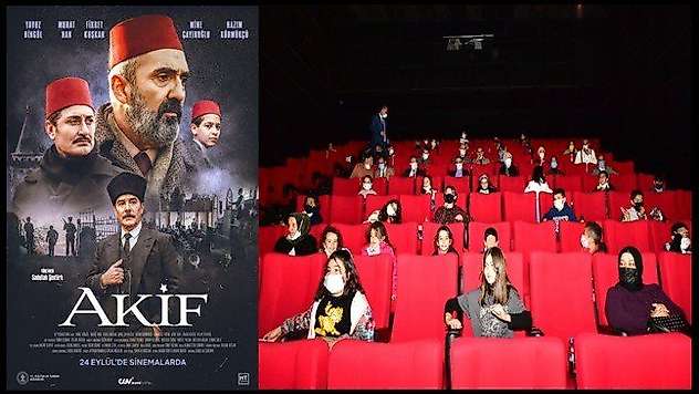 Vali Baruş Öğrencilerle 'Akif' Filmini Seyretti