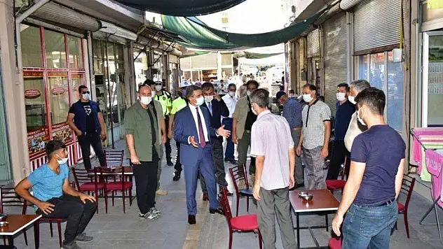 Vali Baruş, Pandemi Denetimlerine Devam Ediyor