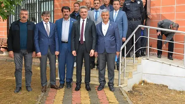 Vali Baruş, Tandoğan, Yıldıztepe ve Fevzi Çakmak Mahalle Muhtarlarını Ziyaret Etti
