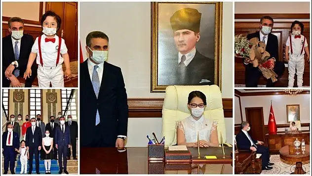 Vali Baruş'un Koltuğu Küçük Vali Elif'e Emanet