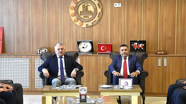 Vali Yazıcı'dan Malatya TSO'ya ziyaret