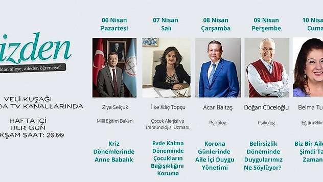 Veli Kuşağında her gün bir uzman