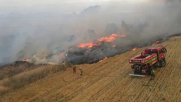 Yangınların yüzde 57'si orman dışı alanlarda başladı