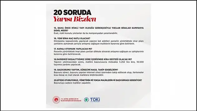 Yarısı Bizden kampanyası katılım koşulları belli oldu.