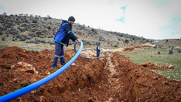Yaylacık'a 10 Milyon TL'lik İçme Suyu Yatırımı: 6,5 Kilometrelik Hat Tamamlandı