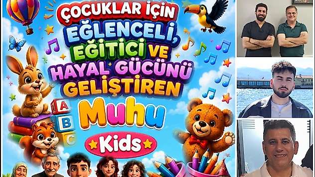 Yazar Hakan Berktaş'tan Çocuklara Yeni Proje: Muhukids Yayında