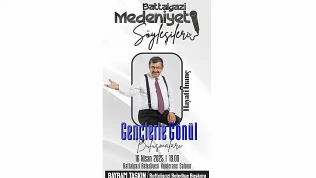 Yazar Hayati İnanç Battalgazi'li Gençlerle Buluşuyor