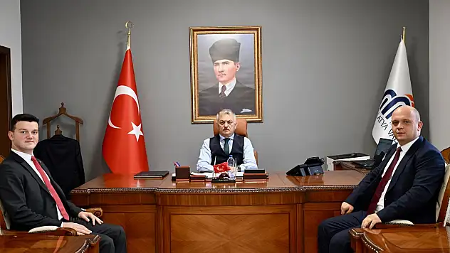 Yeni Atanan Kaymakamlardan Vali Ersin Yazıcı'ya Ziyaret