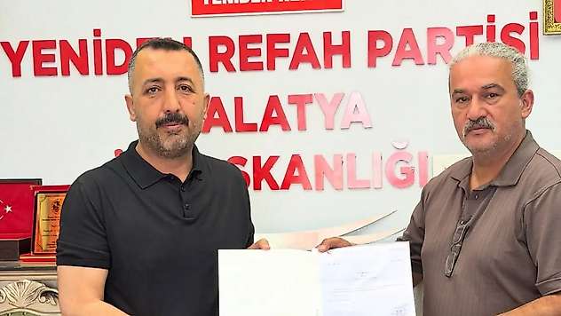 Yeniden Refah Partisi Arapgir İlçe Başkanlığına Serdar Halıcı Atandı