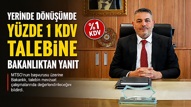 Yerinde Dönüşümde Yüzde 1 KDV Talebine Bakanlıktan Yanıt