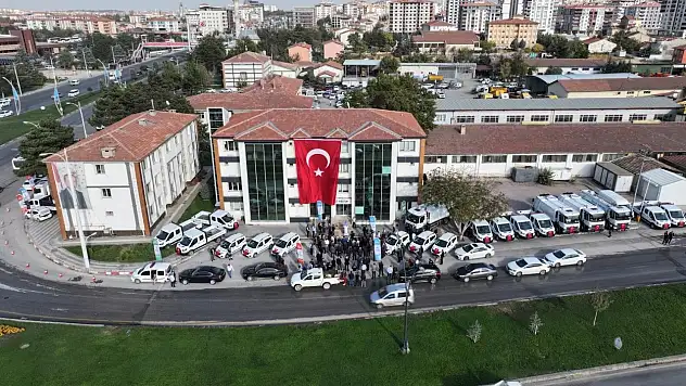 Yeşilyurt Belediyesi 40 Milyon TL. Olan 33 Yeni Aracı Hizmete Sundu