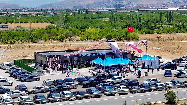 Yeşilyurt'ta Hacı İbrahim Güngör Taziye Evi Hizmete Açıldı