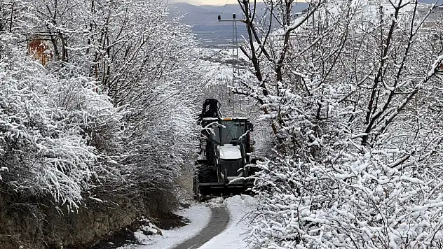 Yeşilyurt'ta Karla Mücadele Seferberliği