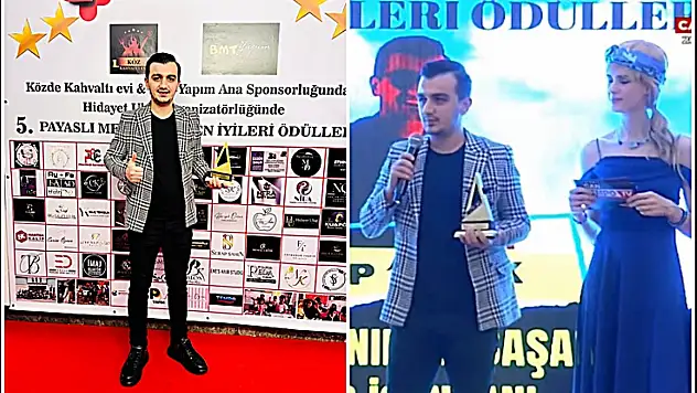 'Yılın En Başarılı Genç İş İnsanı' ödülünü aldı.