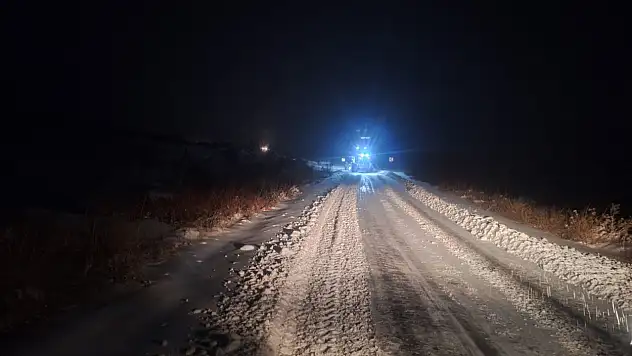 Yoğun Kar Yağışına Rağmen Malatya'da Ulaşım Aksamıyor