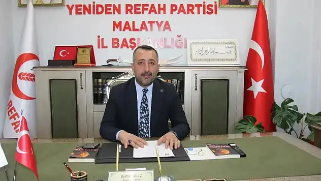 YRP Malatya İl Başkanı Kılıç: 'Esnafın Mücbir Sebep Süresi Mutlaka Uzatılmalı'