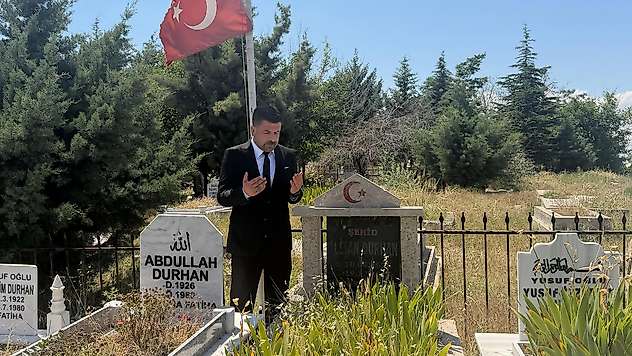 Yusuf Sefi'den Göreve Anlamlı Başlangıç: İlk Ziyaret Ülkü Şehitlerine