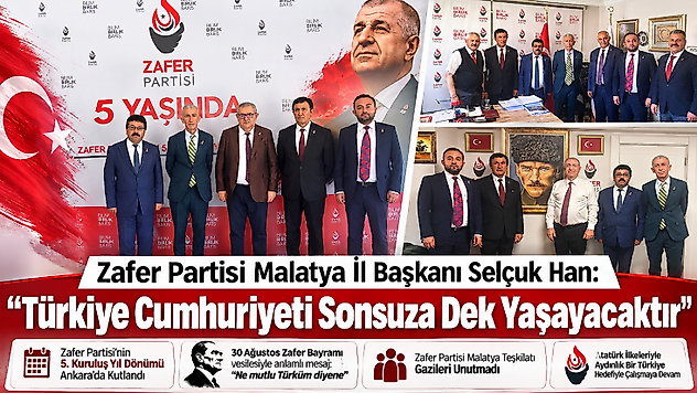 Zafer Partisi Malatya Teşkilatı Ankara'da Anlamlı Ziyaretlerde Bulundu