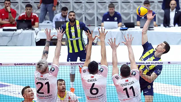 Ziraat Bankkart, Fenerbahçe'yi 3-1'le Geçti: Şampiyonlar Kupası 5. Kez Başkent'e Gitti