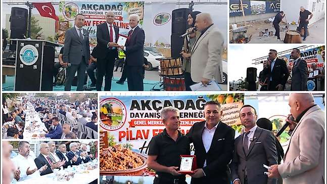 Akçadağlıları Buluşturan Pilav Şenliği'ne Yoğun İlgi