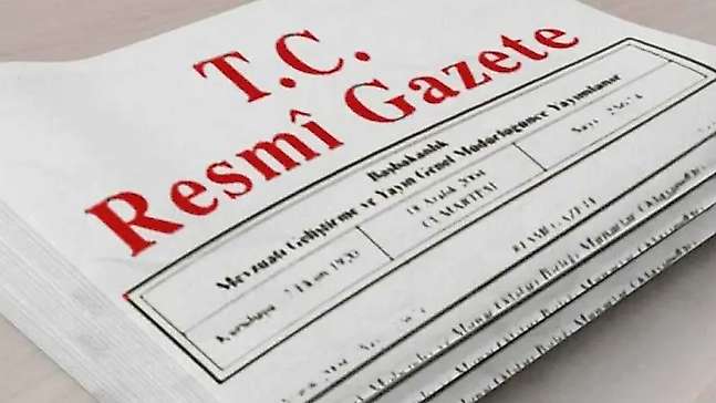 Resmî Gazete'de Bugün