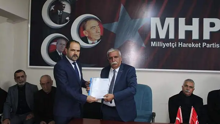 MHP'den Doğanşehir Belediye Başkanı Aday Adaylığı Başvurusu