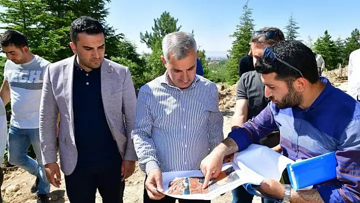 ' Şahintepe Macera Parkı Ve Sosyal Tesisleri' Projesi Hızla Yükseliyor
