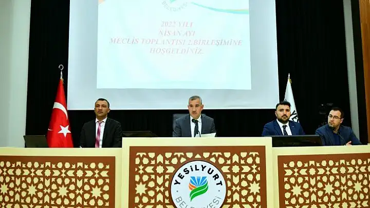 Yeşilyurt Belediye Meclisi Nisan Ayı Çalışmalarını Tamamladı