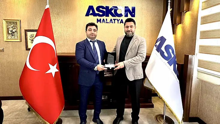 Aydın Apak ASKON Malatya Şube Başkanlığı Görevini Devraldı