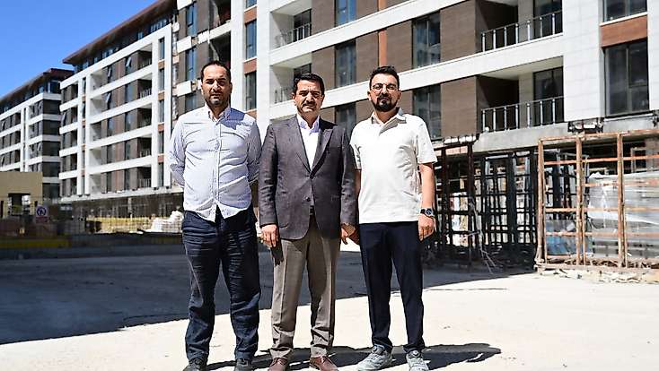 Başkan Taşkın, Eski Hal Binası Alanındaki Projeyi İnceledi