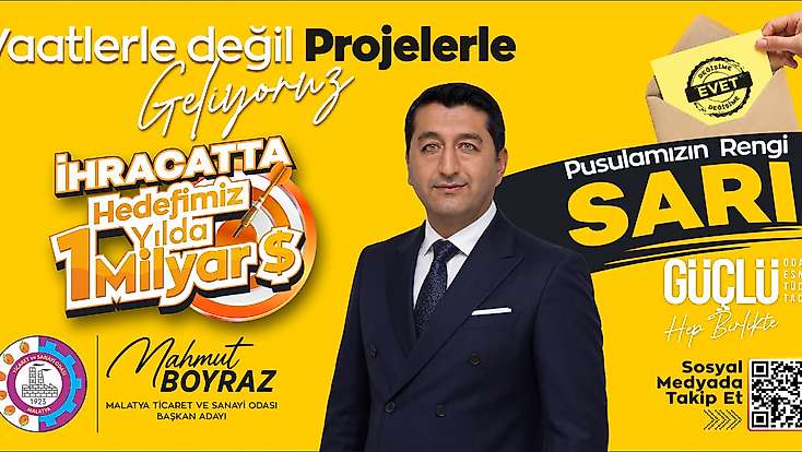 Boyraz, 1 Ekim seçimlerinde pusula rengini açıkladı