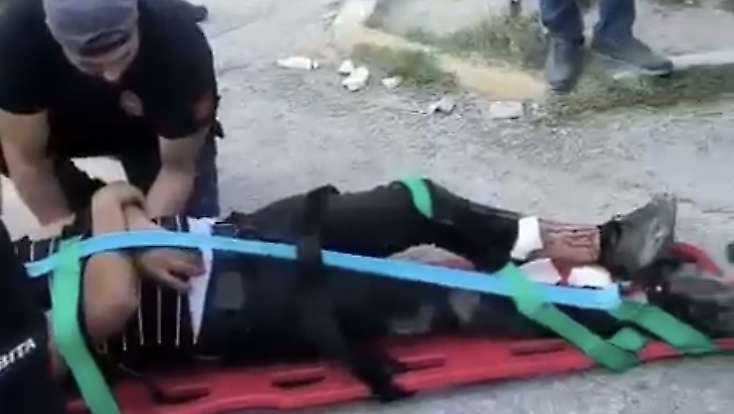 Darende’de Otomobil Motosiklete Çarptı: 1 Yaralı