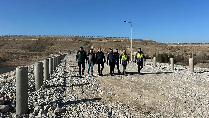 Devlet Su İşleri Bölge Müdürlüğü Malatya’daki Projeleri Sahada İnceledi
