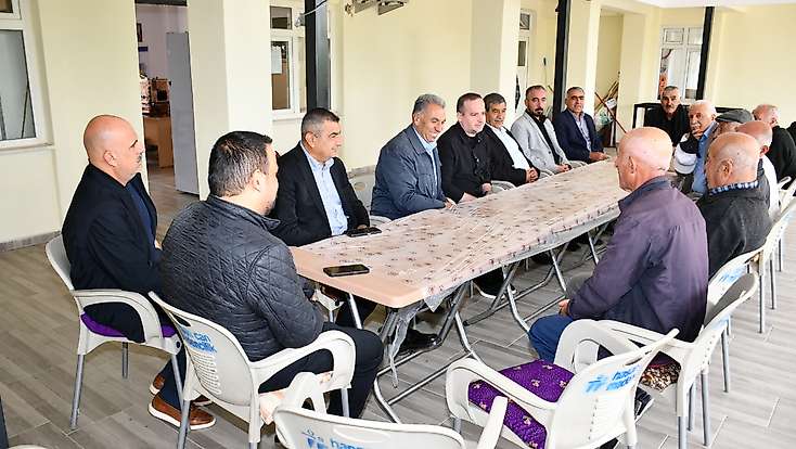 Maginder Başkanı Salih Karademir, Doğanşehir’de Muhtarlar Ve Vatandaşlarla Bir Araya Geldi