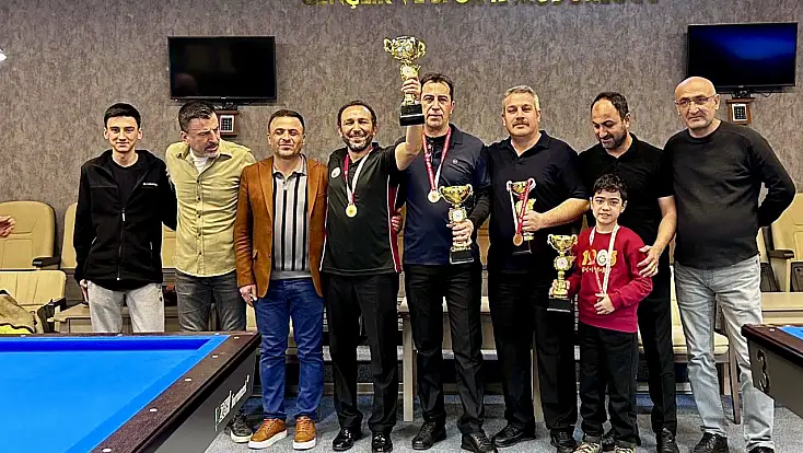 Malatya’da 3 Bant Bilardo İl Şampiyonası Tamamlandı