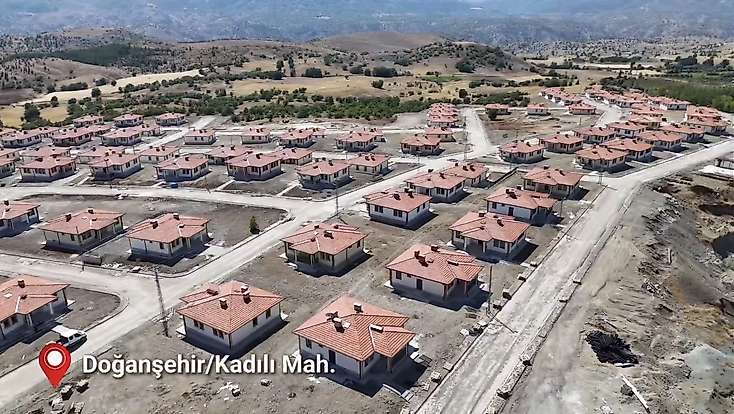 Malatya’da 316 kırsal konutun anahtarı yarın sahiplerine teslim edilecek