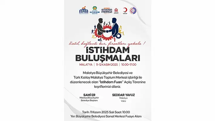 Malatya’da İş Gücünü Harekete Geçirecek Fuar Başlıyor