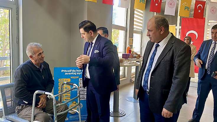 Malatya’da PTT’nin 186. Yılına Özel Kutlama: 186 Müşteriye Anlamlı Hediye