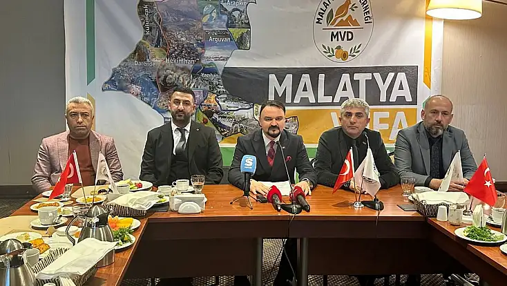 Malatya’da Vefa Hareketi Başladı: Yeni Dernek Birlik Mesajı Verdi