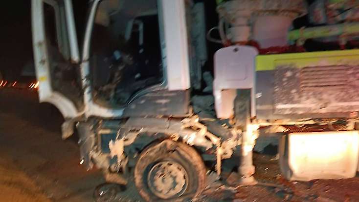 Malatya-Hekimhan Yolunda Feci Kaza! Cip Karşı Şeride Savruldu