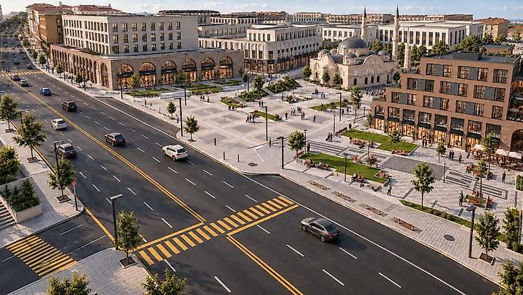 Malatya Kent Meydanı Projesinde Son Durum: Çalışmalar Ekim Ayı Sonunda Tamamlanacak