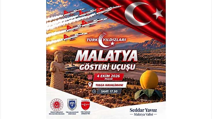 Türk Yıldızları’nın Malatya gösterisi pazar gününe ertelendi