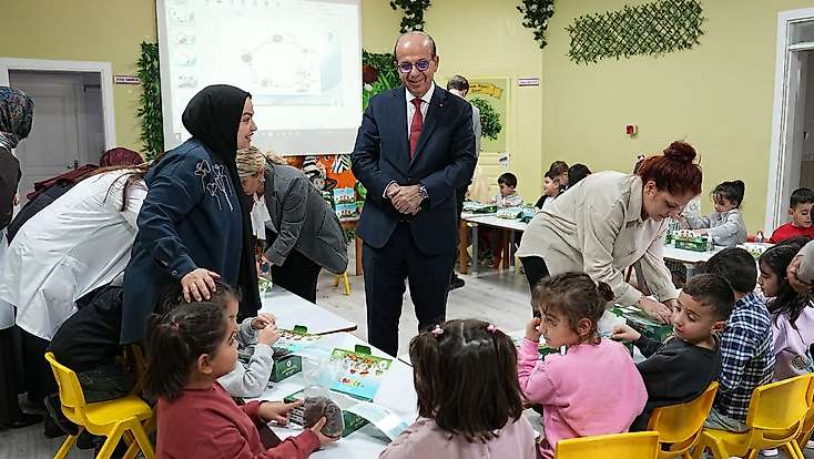 Yeşilyurt’ta Minik Öğrencilere Yerli Tohum Eğitimi