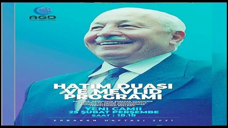 10.Yılında Hatim Duası ve Mevlid Okutulacak
